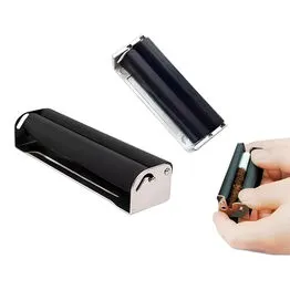 Bolador Enrolador Automático Seda Bolar Fácil Metal 70mm Preto