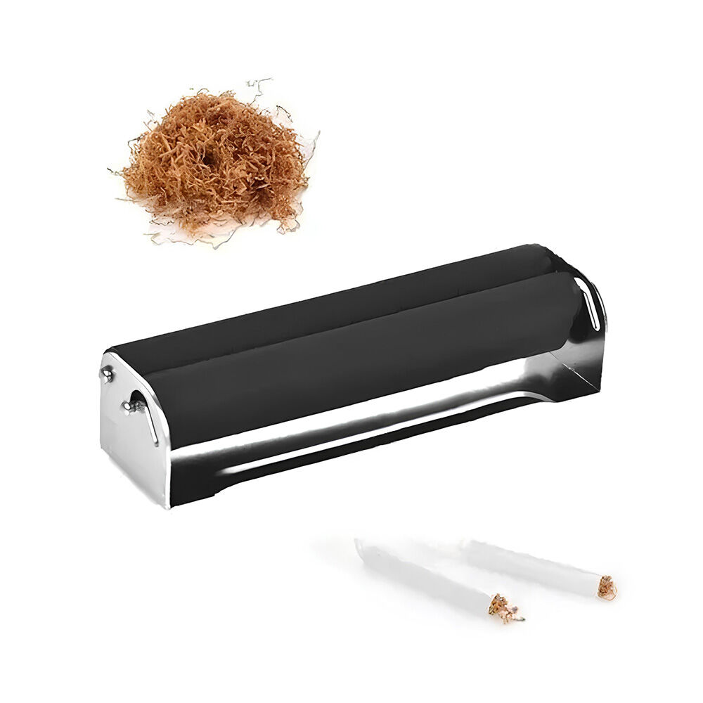 Bolador Enrolador Automático Seda Bolar Fácil Metal 70mm Preto