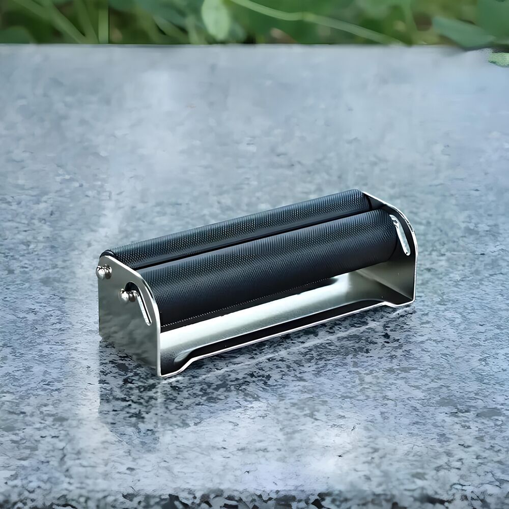 Bolador Enrolador Automático Seda Bolar Fácil Metal 110mm Preto