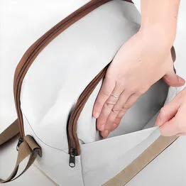 Bolsa Térmica 8 Litros para Marmitex com Alça para Transporte Marrom