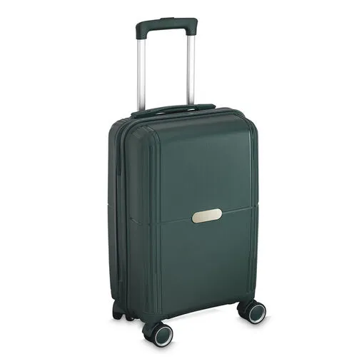 Mala de Bordo Executiva Compacta 34L Cadeado com Segredo para Viagem Verde