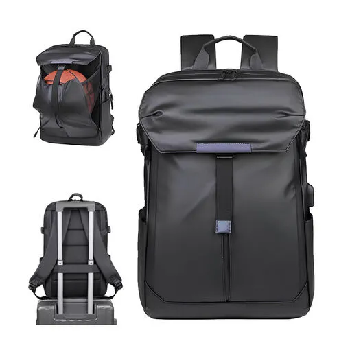 Mochila Executiva para Notebook 19L com Alças Acolchoadas e Engate para Mala