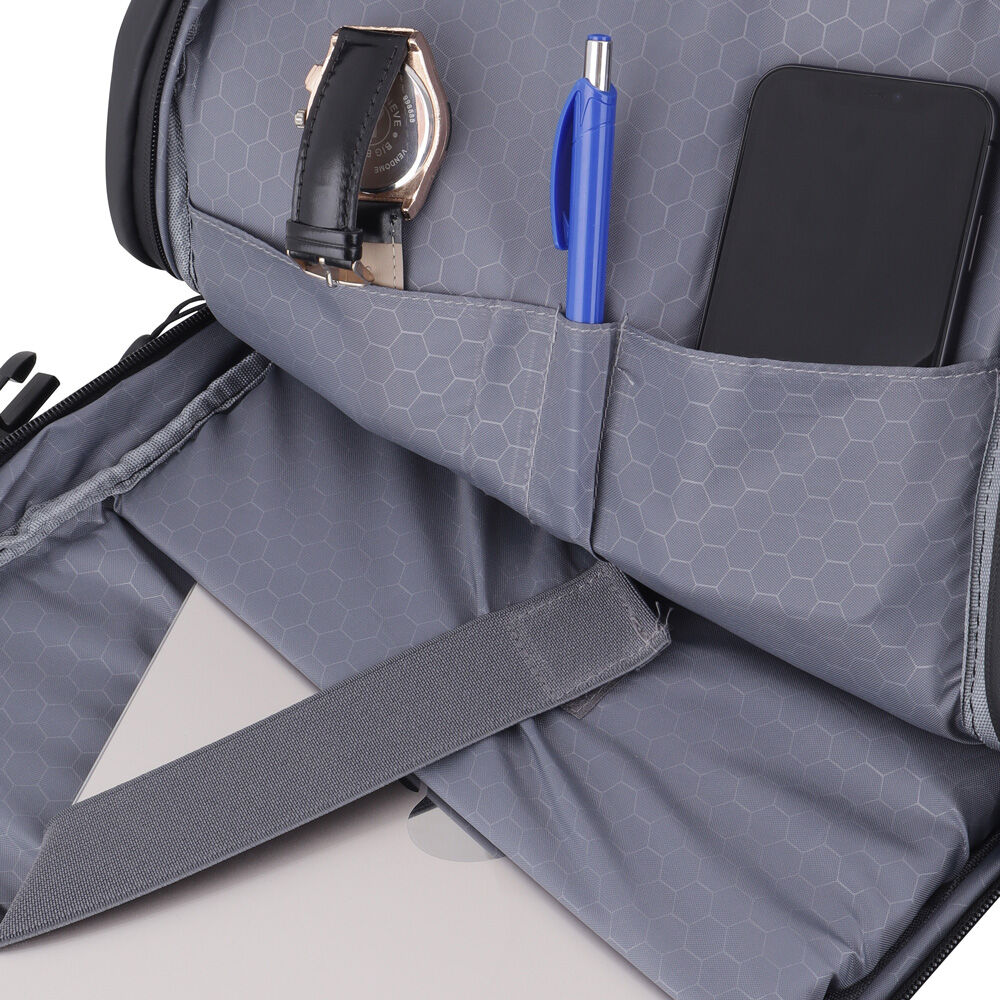 Mochila Executiva para Notebook 19L com Alças Acolchoadas e Engate para Mala