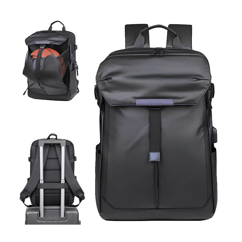 Mochila Executiva para Notebook 19L com Alças Acolchoadas e Engate para Mala