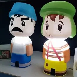 Luminária 3D Chaves Luz Difusa Decoração Criativa
