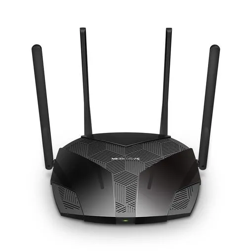 Roteador Wi-fi 6 AX3000 MR80X Dual Band Mercusys Bivolt Preto