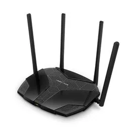 Roteador Wi-fi 6 AX3000 MR80X Dual Band Mercusys Bivolt Preto