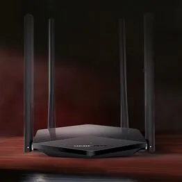 Roteador Wi-fi 6 AX1500 MR60X Dual Band Mercusys Bivolt Preto