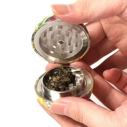 Triturador Dichavador Personagens Metal Sortido - Tabaco, Alho e Temperos