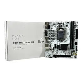 Placa Mãe DXMBH310GW Chipset H310 White Intel LGA 1151 DDR4