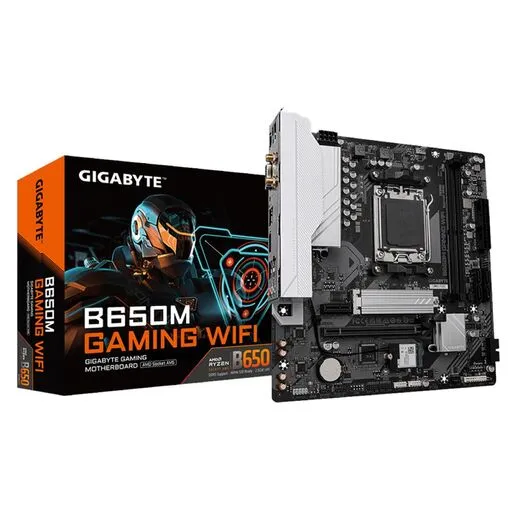Placa Mãe Gigabyte B650M Gaming Wifi 1.0 AM5 DDR5 M.2 NVME