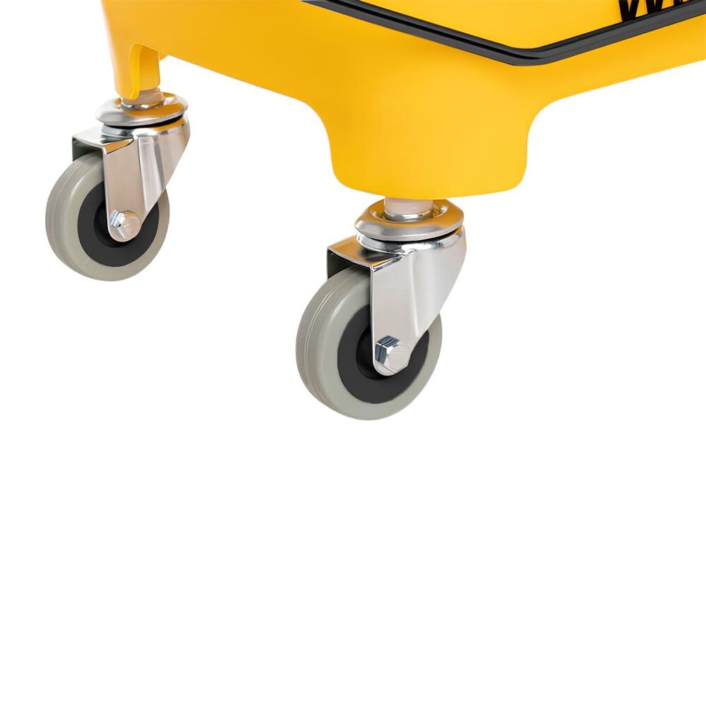 Carro Balde Nobre 20L Amarelo com Divisor de Água e Espremedor com Alavanca