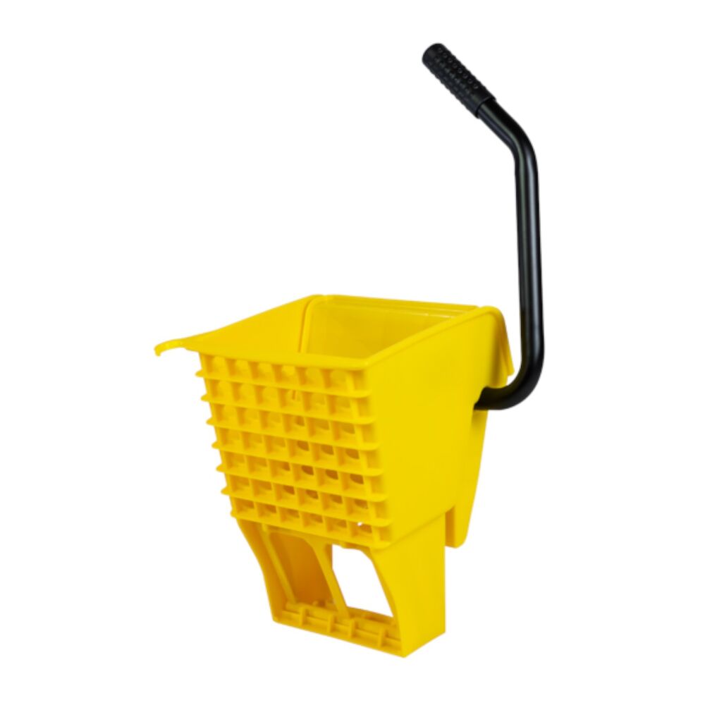 Carro Balde Nobre 32L Amarelo com Espremedor Cabo Inclinado Limpeza Geral
