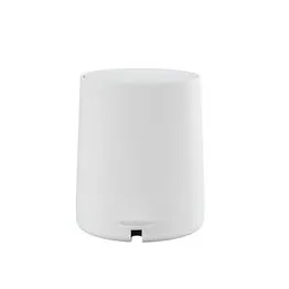 Conjunto para Banheiro 5 Peças Branco Mood - Escova Sanitária, Lixeira, Porta-Escova, Dispenser e Bandeja