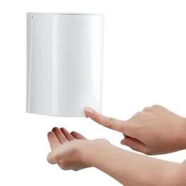 Dispenser Mini para Sabonete Líquido ou Álcool Gel 500ml com Reservatório Válvula XPRO Branco - Nobre