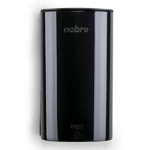 Dispenser Mini para Sabonete Líquido ou Álcool Gel 500ml com Reservatório Válvula XPRO Preto - Nobre