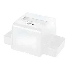 Dispenser para Guardanapo Interfolhado com Porta-Sachê Branco - Nobre