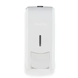 Dispenser para Sabonete Espuma 800ml com Reservatório - Preto/Branco New Classic - Nobre