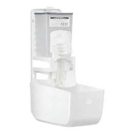 Dispenser para Sabonete Líquido ou Álcool Gel 800ml com Reservatório - Branco New Classic - Nobre