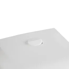 Dispenser para Sabonete Líquido ou Álcool Gel 800ml com Reservatório - Branco New Classic - Nobre