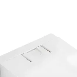 Dispenser para Sabonete Líquido ou Álcool Gel 800ml com Reservatório - Branco Street - Nobre