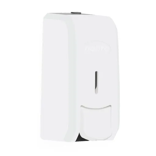 Dispenser para Sabonete Líquido ou Álcool Gel 800ml sem Reservatório - Preto/Branco New Classic - Nobre