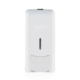 Dispenser para Sabonete Líquido ou Álcool Gel 800ml sem Reservatório - Preto/Branco New Classic - Nobre