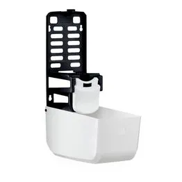 Dispenser para Sabonete Líquido ou Álcool Gel 800ml sem Reservatório - Preto/Branco New Classic - Nobre
