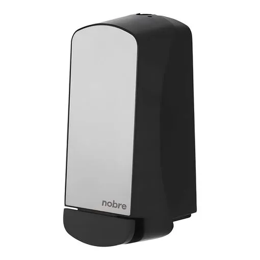 Dispenser para Sabonete ou Álcool Espuma 800ml com Reservatório - Inox Escovado Select - Nobre