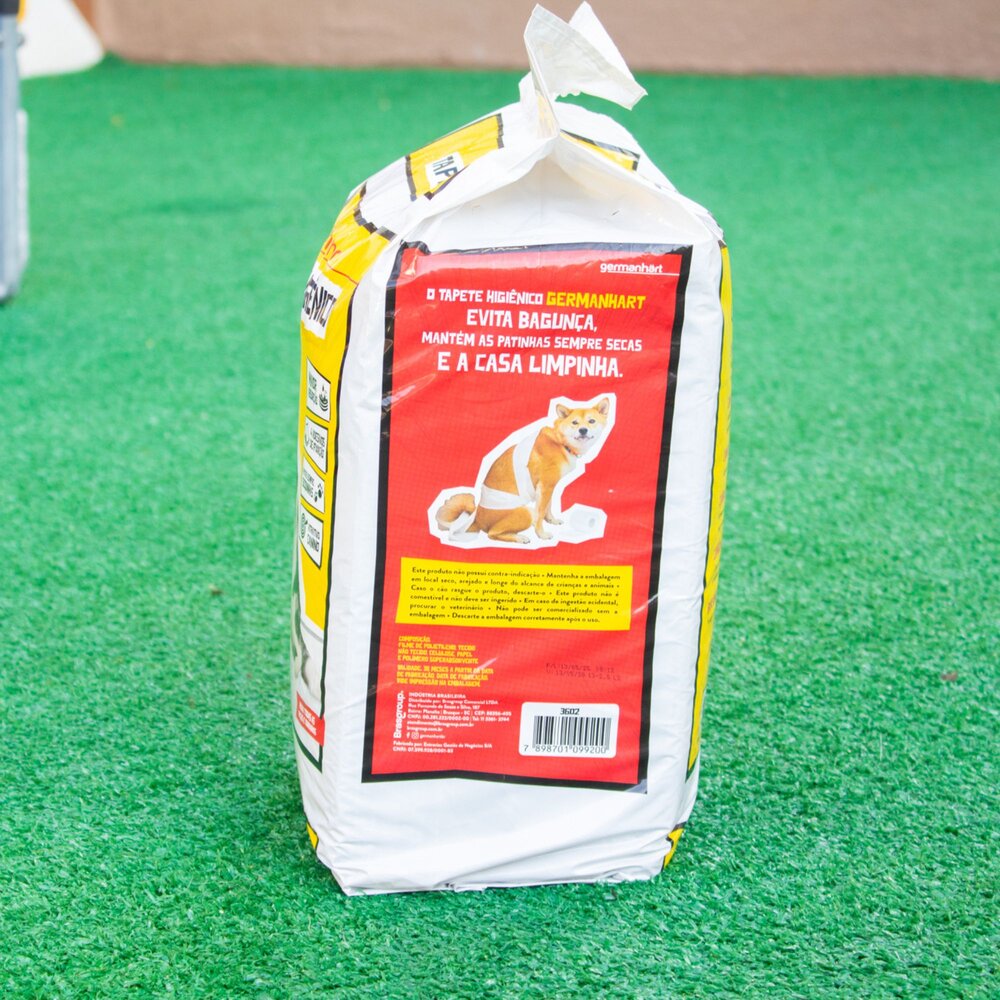 Kit 30 Tapetes Higiênicos Pet Germanhärt 6 Camadas 80x60cm para Cães Grande