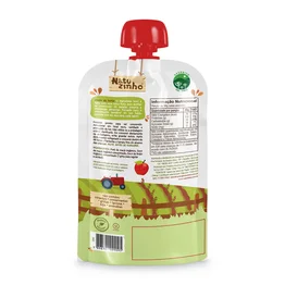 Papinha de Fruta Orgânica Natuzinho Maçã 100g – Sem Conservantes