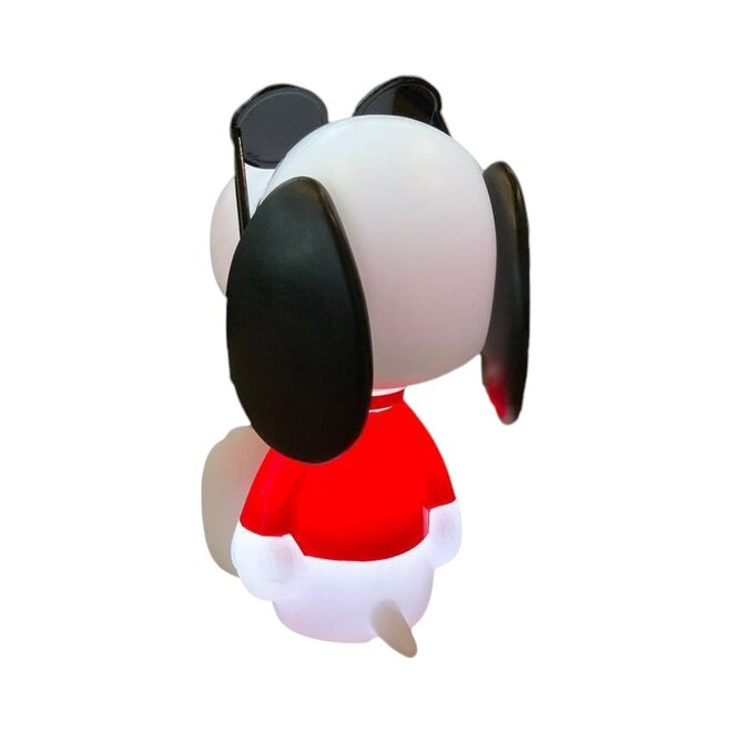 Luminária 3D Snoopy Joe Cool Luz Difusa Decoração Criativa