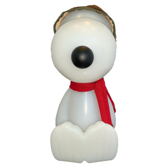 Luminária 3D Snoopy Aviador Luz Difusa Decoração Criativa
