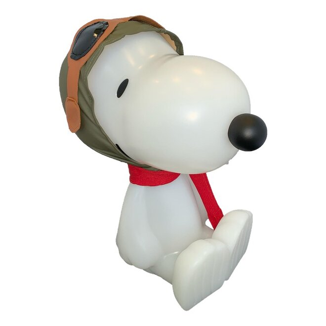 Luminária 3D Snoopy Aviador Luz Difusa Decoração Criativa