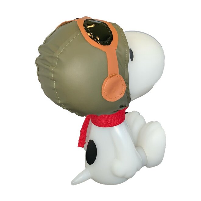 Luminária 3D Snoopy Aviador Luz Difusa Decoração Criativa