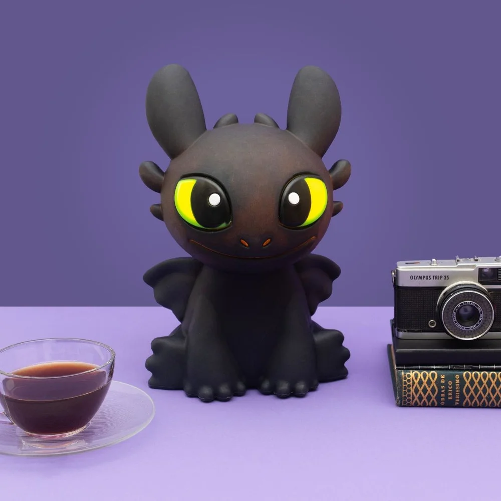 Luminária 3D Banguela Como Treinar o Seu Dragão 110/220V Oficial
