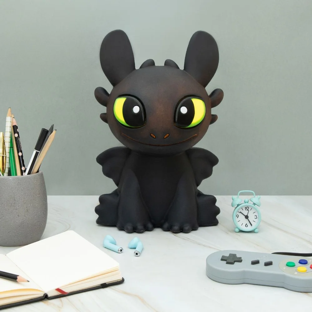 Luminária 3D Banguela Como Treinar o Seu Dragão 110/220V Oficial