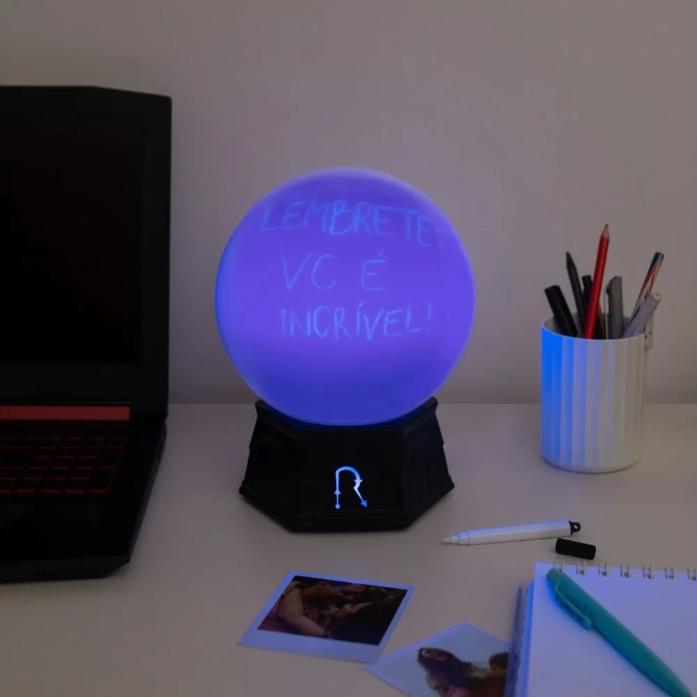 Luminária Revelio Harry Potter Sensor de Proximidade + Lâmpada UV 12V