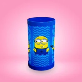 Luminária Abajur Minions Bivolt Oficial Universal Decoração Infantil