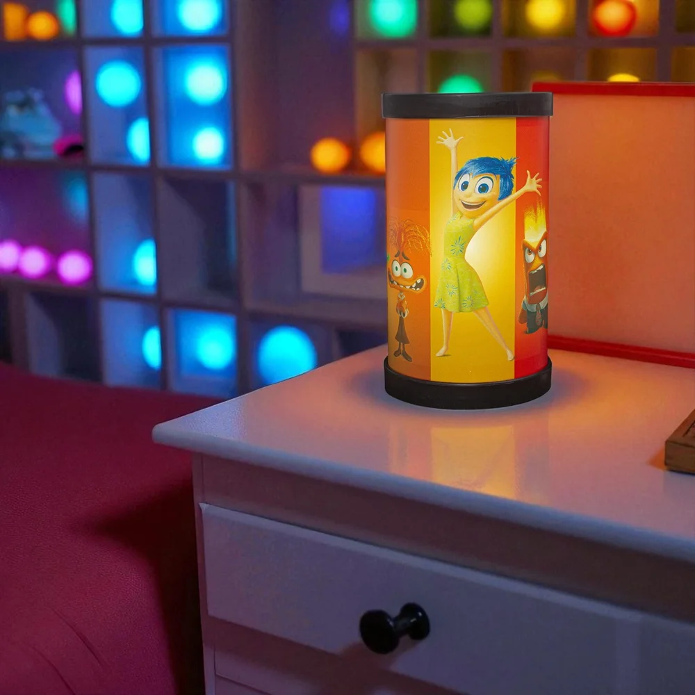 Luminária Abajur Divertidamente Bivolt Disney Decoração Infantil