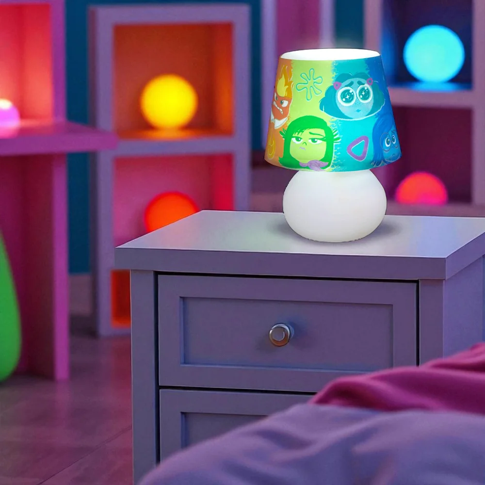 Abajur Luminária Divertidamente Bivolt Disney Luz Difusa Decoração