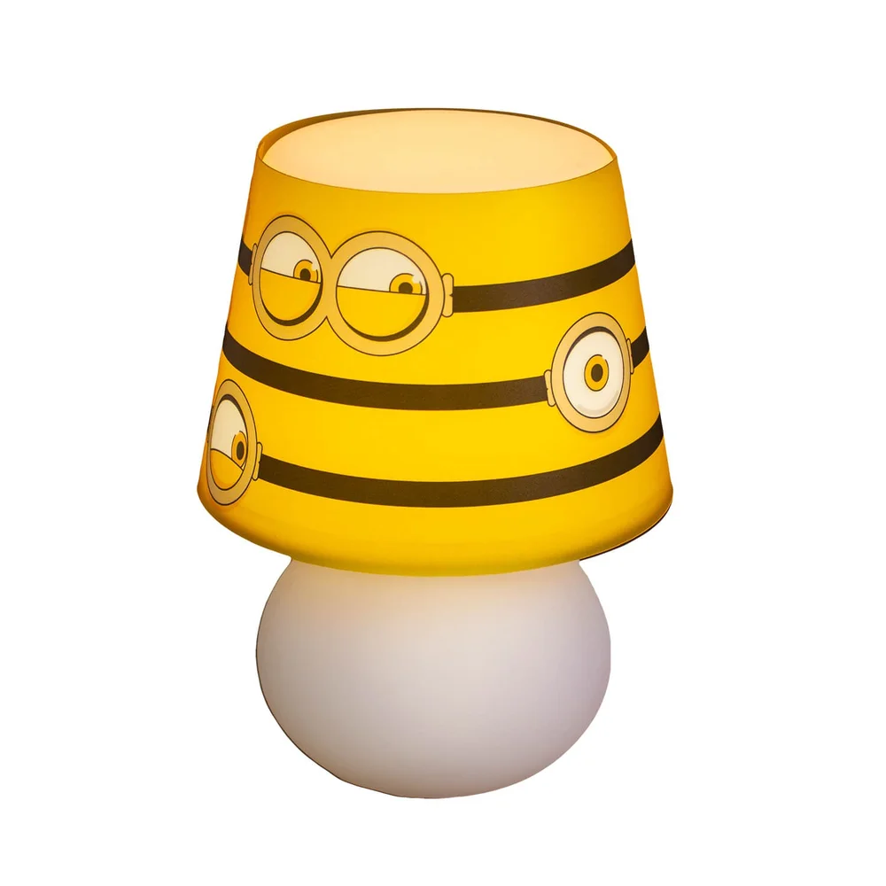 Abajur Luminária Minions Óculos Bivolt Universal Luz Difusa Decoração