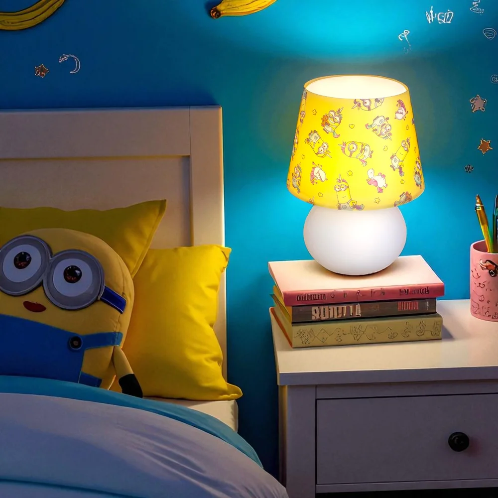 Abajur Luminária Minions Unicórnios Bivolt Universal Decoração Infantil