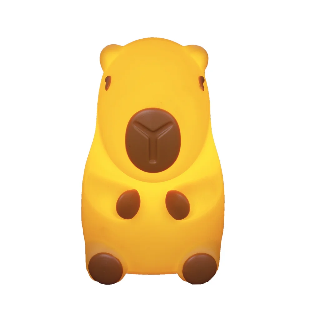 Luminária 3D Capivara Baby Bivolt Decoração Criativa Fofa