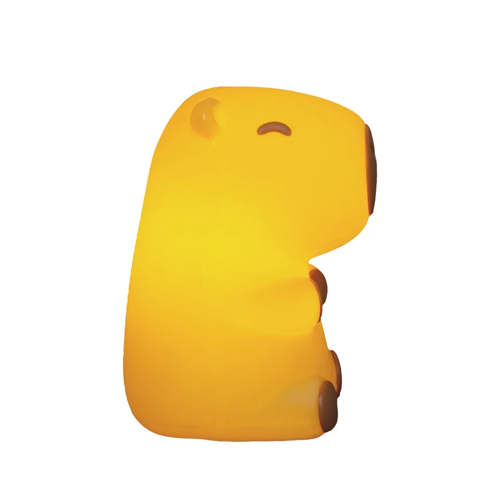 Luminária 3D Capivara Baby Bivolt Decoração Criativa Fofa