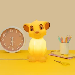 Luminária 3D Rei Leão Oficial Disney Decoração Criativa