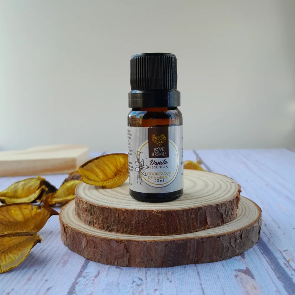 Essência Aromática Vanila 10ml Love Aromas para Difusor Elétrico