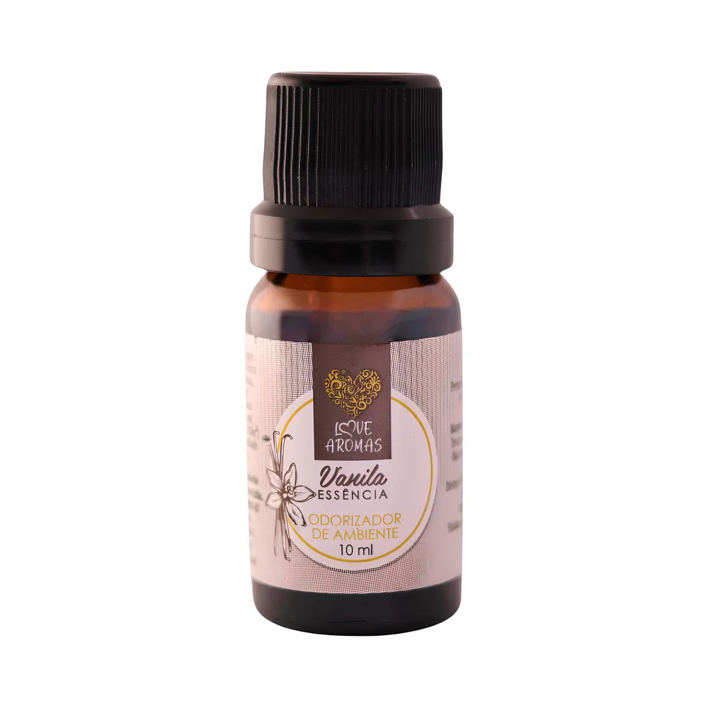 Essência Aromática Vanila 10ml Love Aromas para Difusor Elétrico