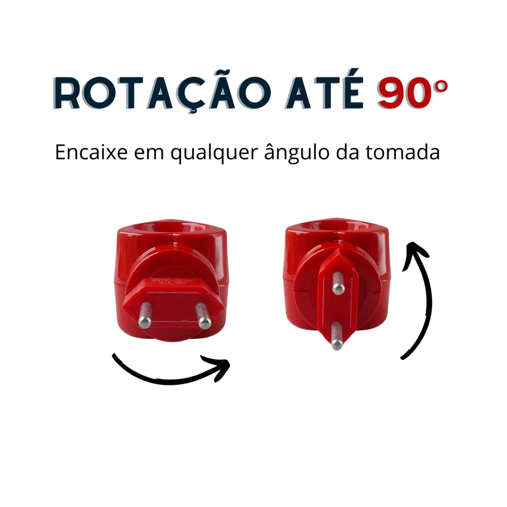 Aromatizador Difusor Elétrico de Essências Love Aromas Bivolt Vermelho