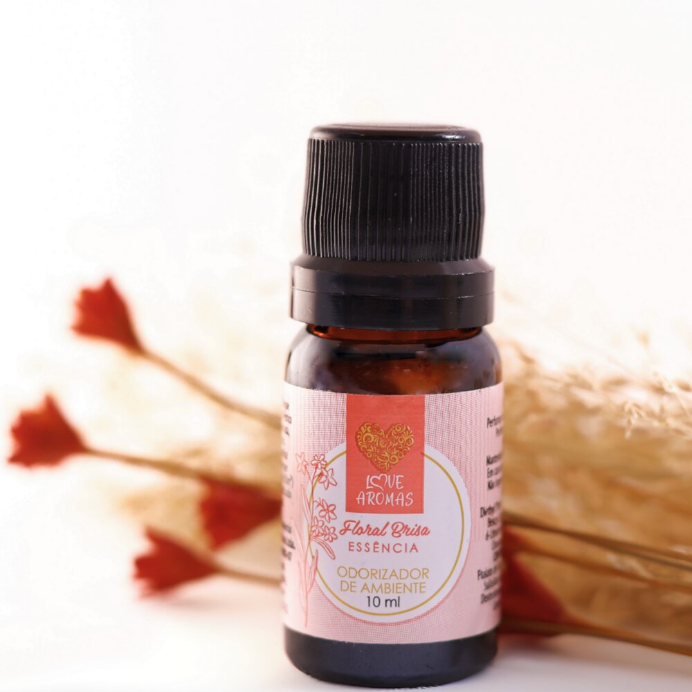 Kit Difusor Elétrico + 2 Essências Aromáticas Floral Brisa Bivolt Branco